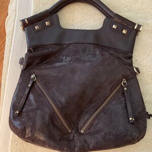 Vintage skin brown bag. Very gently used!